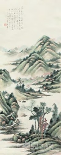 李寿庵 山水 立轴