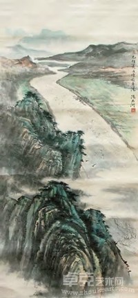 冯石州 山水 立轴