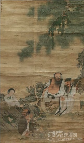无款 人物 立轴 106×62cm
