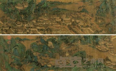 佚名 蓬瀛仙馆 手卷 30.5×255.5cm