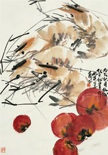 张大壮 丙辰（1976）年作 事事如意 立轴