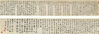 陈之杰  嘉庆癸酉（1813）年作 书法 手卷