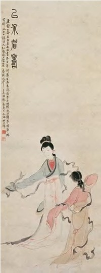 杜孝祥 以介眉寿 立轴