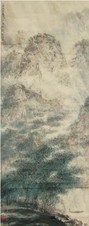 傅抱石 山水 立轴