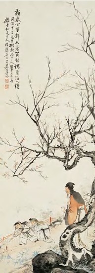 包栋 甲子（1864）年作 百事如意 立轴