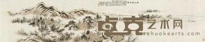 戴熙 癸巳（1833）年作 湘帆归隐 手卷 32×154cm