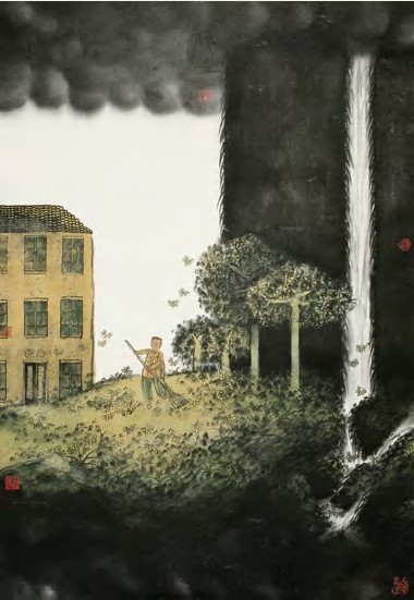 陈平 秋 镜心132×91cm