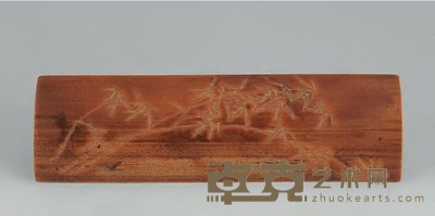 清 竹纹臂格 长20.3cm