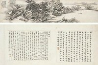 戴熙 1858年作 易鹤轩图 手卷