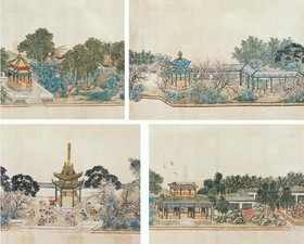 无款 闹春图 镜心