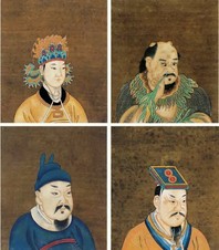 无款 历史人物 册页（八开选四）