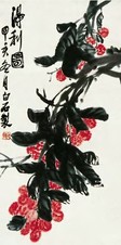 齐白石（款） 得利图 立轴