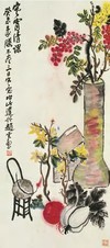 赵云壑 清供 立轴