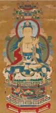 无款 佛像 立轴