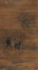 无款 木兰从军 立轴