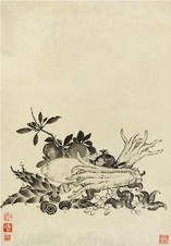无款 清供 立轴
