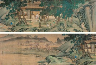 仇英（款） 西园雅集 手卷