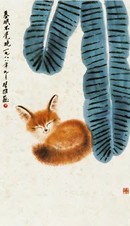 方楚雄 春眠不觉晓 立轴
