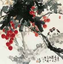 陈子毅 花鸟 镜心