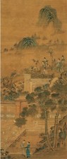 无款 弄萧引凤图 立轴