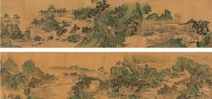 无款 山水 手卷