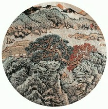 宋玉麟 湖山远眺 单片