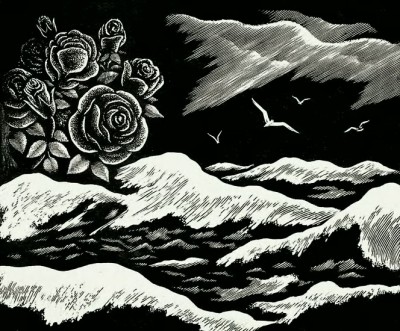 黄新波 1980年作 走出温室的玫瑰