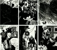 高荣生 1980年作 《骆驼祥子》（插图）（共六幅）
