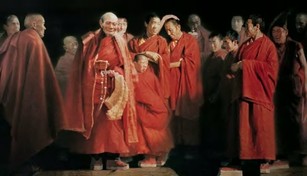 余含兮 2004年作 扎西德勒