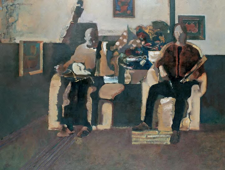 俞晓夫 绘画课115×89cm