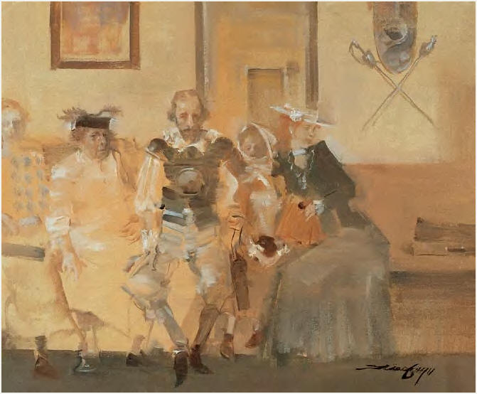 俞晓夫 小品50×60cm