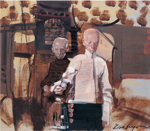 俞晓夫 武夷旧事之三50×60cm