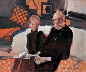 俞晓夫 我的朋友78×60cm