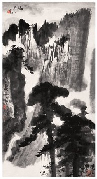 郑乃珖 1979年作 山水 立轴