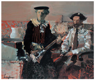 俞晓夫 1994年作 朋友51×61cm