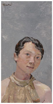 范勃 2006年作 女孩肖像60.5×30.5cm