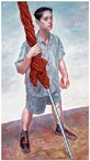 李贵男 2006年作 旗手-1