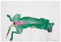 周春芽 2003年作 绿狗