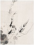 王子武 群虾图 镜心