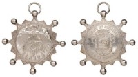 1825年西班牙政法勋章领绶一枚