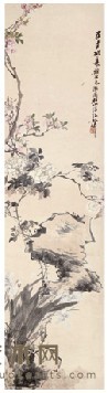 汪继声 花卉 140×37cm