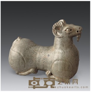 青瓷羊 30×25cm