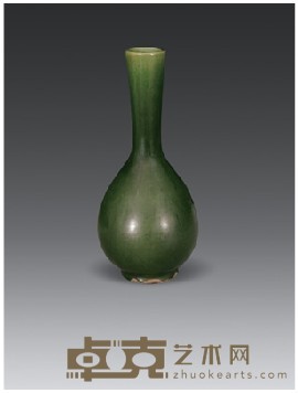 汝窑长颈瓶 高22cm