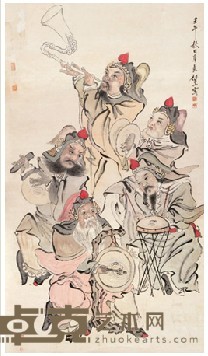 任薰 人物 143×80cm