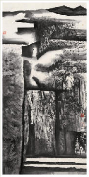 谷文达 梦里水乡135×67cm