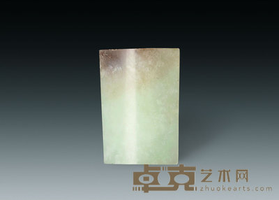 汉 玉剑饰 4×3cm