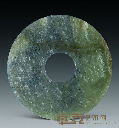 玉谷纹壁 直径12cm