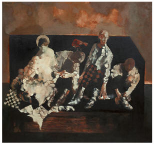 俞晓夫 2000年作 钢琴系列之七150×160cm