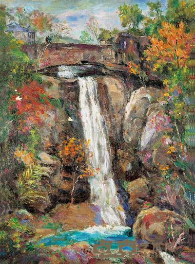 胡善余 风景 70×50cm