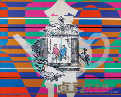 魏光庆 2005年作 金瓶梅No.15 120×150cm